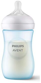 Philips Avent Avent - Babyfles - Natural Response - 1 stuk - Blauw - 260ml