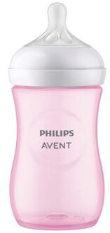 Philips Avent Avent - Babyfles - Natural Response - 1 stuk - Roze - 260ml