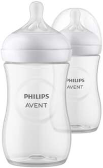 Philips Avent Babyfles - Natural Response - 2 stuks - 260ml