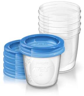 Philips Avent Bewaarbekers voor moedermelk - 180ml - 5 stuks