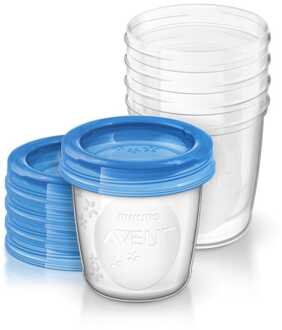Philips Avent Bewaarbekers voor moedermelk - 180ml - 5 stuks