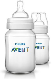 Philips Avent Feeding Bottle - 260ml 1m+ - 2-pack - CLASSIC+ SCF56327 (9125)