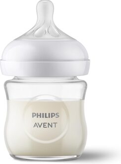 Philips Avent Glas Babyfles - Natural Response - 1 stuk - 120ml