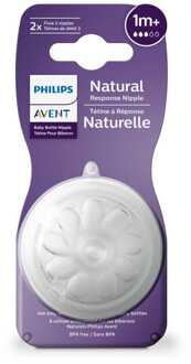 Philips Avent Natural Flesspeen 1M+