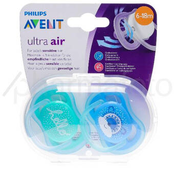 Philips AVENT SCF342/22 - Baby Speen Ortho 6 - 18 Mnd. 2 stuks Blauw