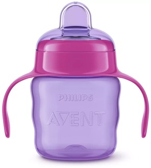 Philips Avent Tuitbeker - 200ml - 6+ maanden - Paars - SCF551/03