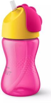 Philips Avent Waterfles Philips Avent Rietjesbeker Roze 300 ml
