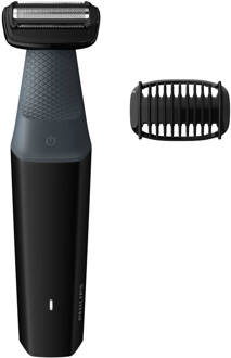 Philips BG3010/15 Bodygroom Series 3000 huidvriendelijk scheerapparaat incl. trimopzetstuk