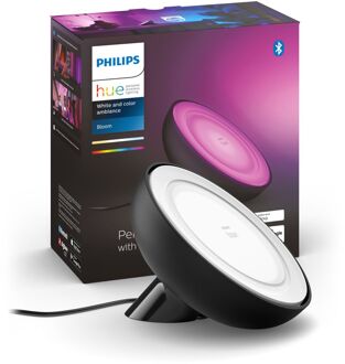 Philips BLOOM TAFELLAMP WIT EN GEKLEURD LICHT (Zwart)