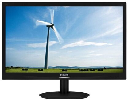 Philips Brilliance 241S4LSB - 24 inch - 1920x1080 - DVI - VGA - Zwart - Zonder voet