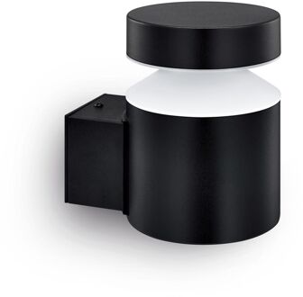 Philips Buitenwandlamp Laven 1 - Zwart - Warm Wit - 6w