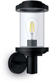 Philips Buitenwandlamp Listra - Zwart - E27