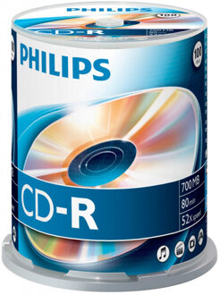 Philips CD-R 80 52X CB (100)