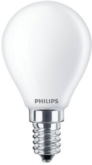 Philips Corepro Ledluster E14 Kogel Mat 6.5w 806lm - 827 Zeer Warm Wit | Vervangt 60w