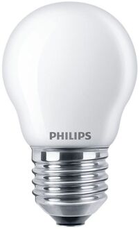 Philips Corepro Ledluster E27 Kogel Mat 4.3w 470lm - 827 Zeer Warm Wit | Vervangt 40w