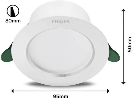 Philips Diamond Cut LED spot Ø9,5cm 360lm/2W 830 wit