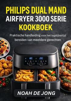 Philips Dual Mand Airfryer 3000 Serie Kookboek -  Noah de Jong (ISBN: 9789403866437)