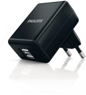 Philips Dubbele USB-wandoplader DLP2209/12