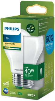 Philips E27 LED lamp A60 2,3W 485lm 2.700K mat