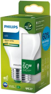 Philips E27 LED lamp A60 4W 840lm 2.700K mat