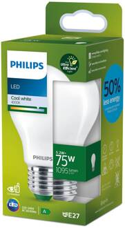 Philips E27 LED lamp A60 5,2W 1095lm 4.000K mat