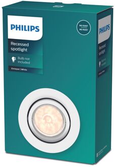 Philips Enneper - Inbouwspot - 1 Lichtpunt - wit