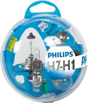 Philips Essential Box H1/H7 reserveset met essentiële onderdelen