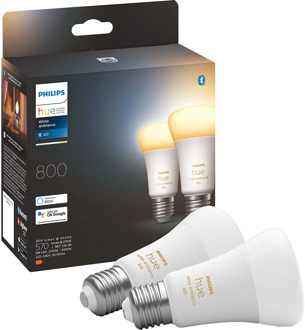 Philips Hue A60 E27 2-pack WARM TOT KOELWIT LICHT