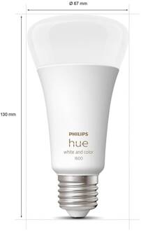 Philips Hue A67 E27 1-pack WIT EN GEKLEURD LICHT