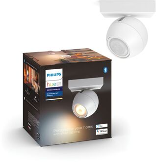 Philips Hue BUCKRAM Opbouwspot GU10 1x5W Wit