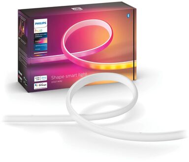 Philips Hue GRADIENT LIGHTSTRIP 2m. WIT EN GEKLEURD LICHT (Wit)