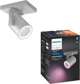 Philips Hue Hue White & Color Ambiance Argenta Opbouwspot Zilver