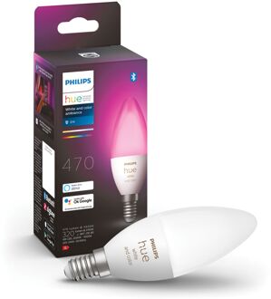 Philips Hue KAARSLAMP E14 1-pack WIT EN GEKLEURD LICHT