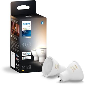 Philips Hue Ledspot Gu10 4,3w Set Van 2