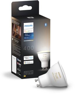 Philips HUE Lichtbron GU10 400 Lumen White Ambiance
