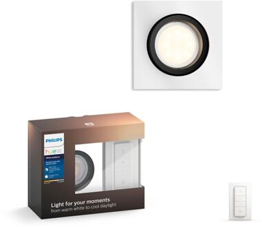 Philips Hue Milliskin Inbouwspot - incl. dimmer switch Zilver