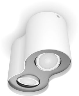 Philips Hue Opbouwspot Pillar Wit 2xgu10 5w