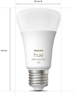 Philips Hue STANDAARDLAMP A60 E27 2-pack WIT EN GEKLEURD LICHT