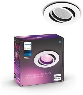Philips Hue White & Color Ambiance Centura Inbouwspot - GU10 - 1-pack Wit