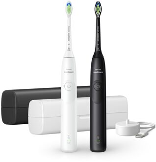 Philips HX7109/01 Duo Sonicare Tandenborstel Zwart