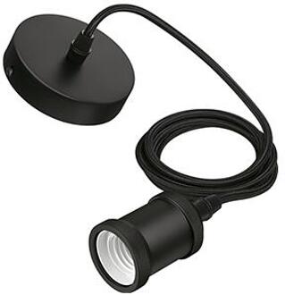 Philips koord hanglamp E27 zwart