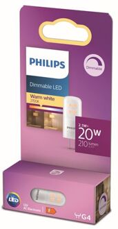 Philips LED Capsule G4 2,1W Dimbaar