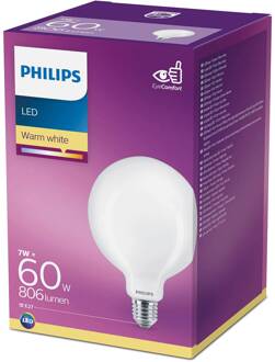 Philips Led Classic 60w E27 Ww G120 Fr Nd Srt4 Verlichting
