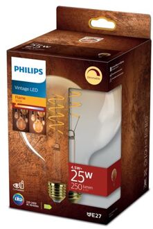 Philips LED E27 4,5W 250lm 1800K Globe Gekleurd