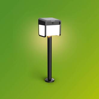 Philips LED grondspies lamp Ezra UE, kunststof, IP44 zwart