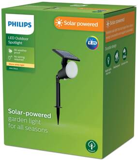 Philips LED grondspies lamp Jivix zwart