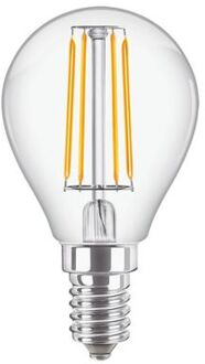 Philips LED kogel E14 4,3-40W 2700K filament helder - LED3738