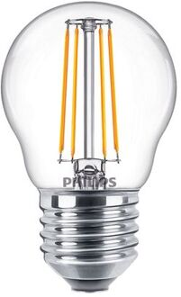 Philips LED kogel E27 3,4-40W 2700K filament helder dimbaar - LED3746