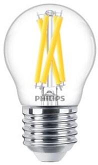 Philips LED kogel E27 3,4-40W filament helder dimtone - LED3747