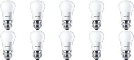 Philips LED Lamp 10 Pack - CorePro Lustre 827 P45 FR - E27 Fitting - 5.5W - Warm Wit 2700K Vervangt 40W
